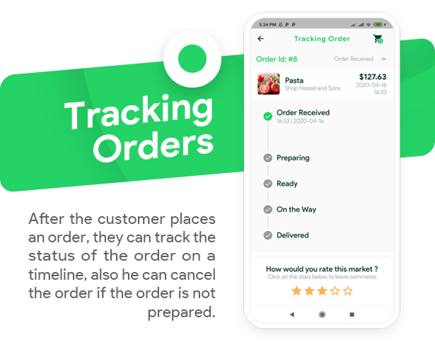 Grocery, Food, Pharmacy, Store Delivery Mobile App with Admin Panel - 12